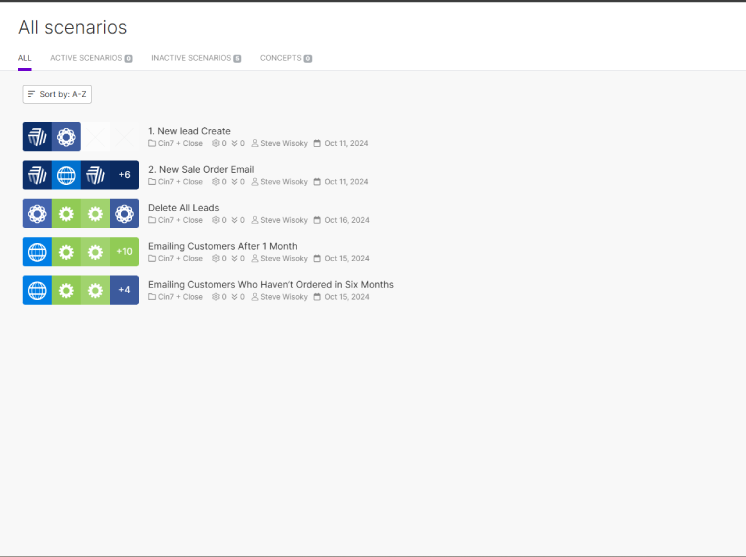 Cin7-CRM Integration Automation