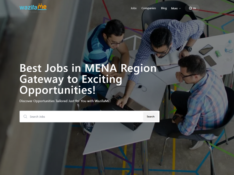 Wazifame - MENA Region Job Platform